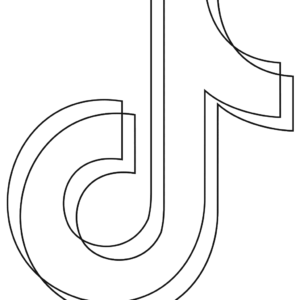 Tiktok coloring pages printable for free download
