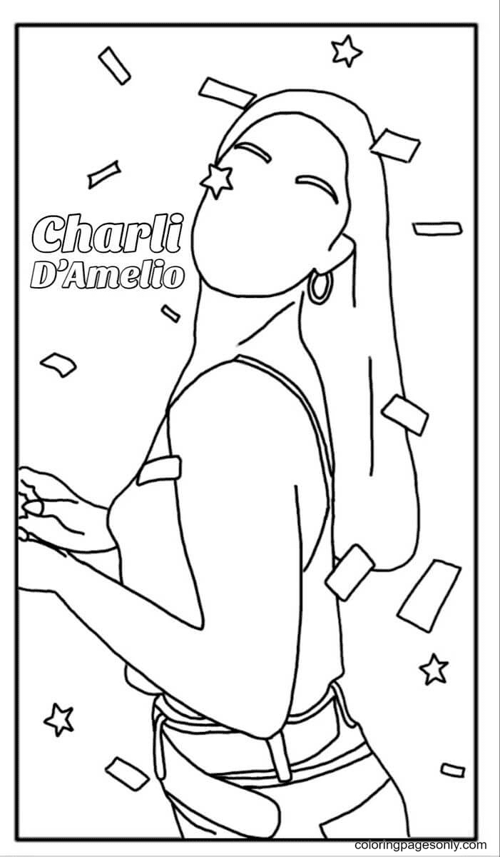 Tiktok coloring pages printable for free download