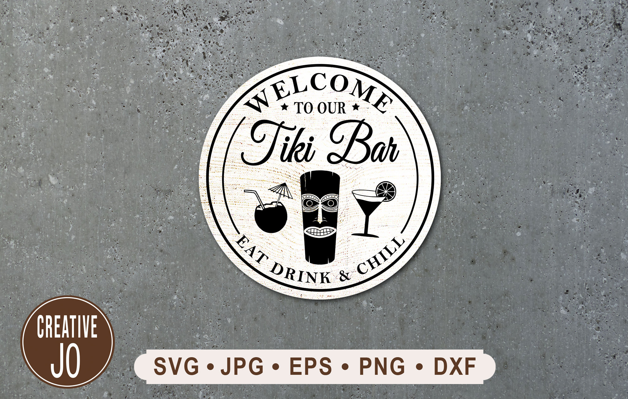 Tiki bar printables
