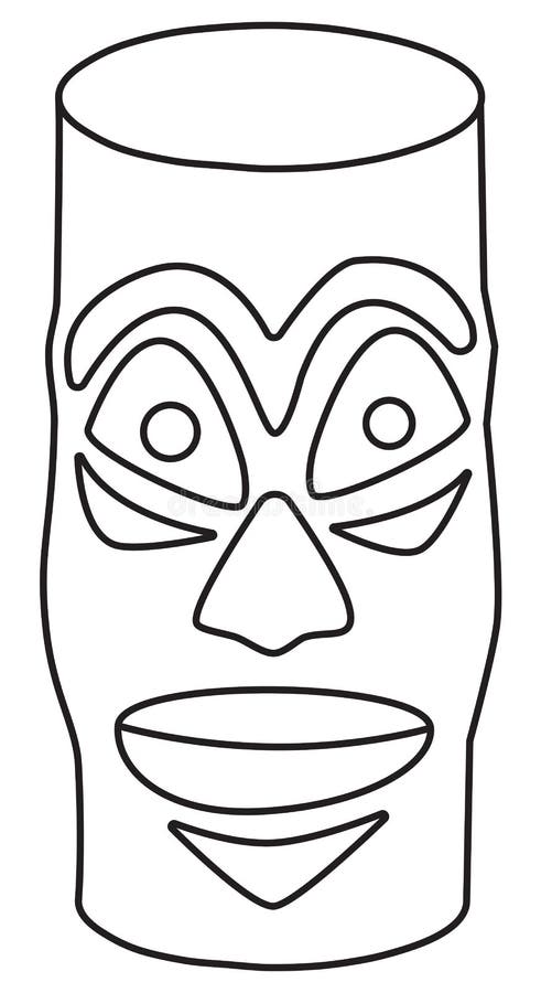 Tiki bar menu stock illustrations â tiki bar menu stock illustrations vectors clipart