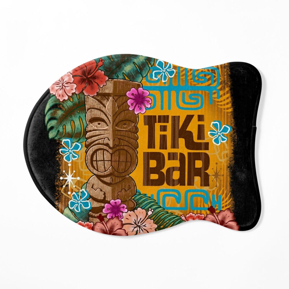 Tiki bar poster for sale by silly stuff by scott