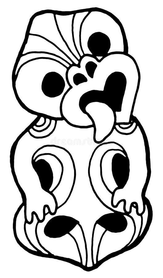 Tiki stock illustration illustration of culture cartoon
