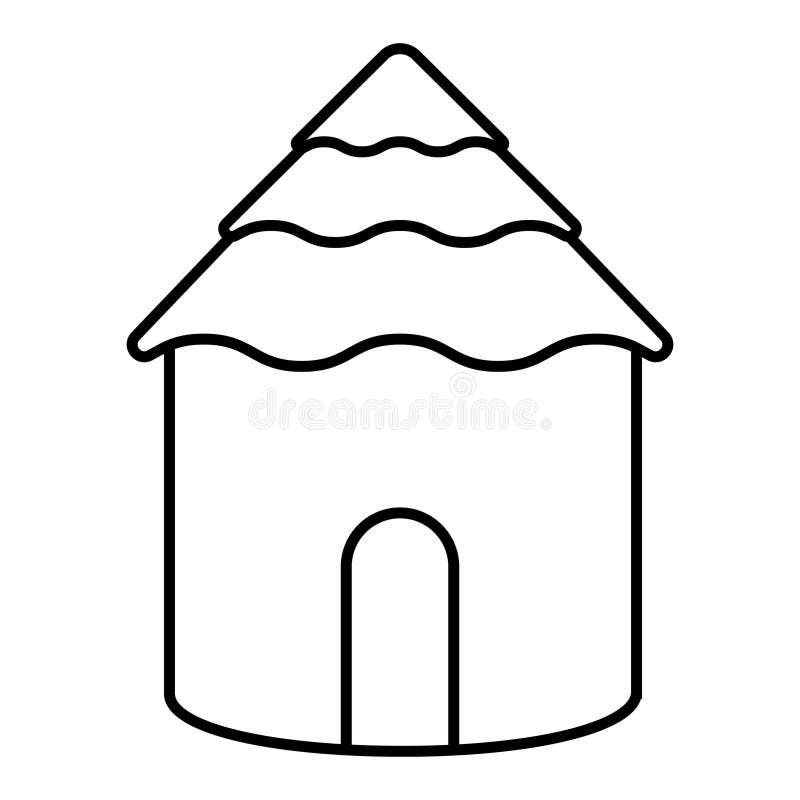 Tiki hut stock illustrations â tiki hut stock illustrations vectors clipart