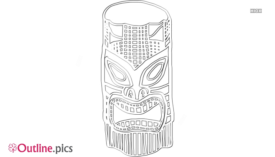 Tiki hut toys drawing images pictures