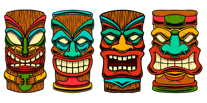 Tiki mask images â browse photos vectors and video