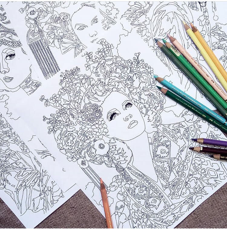 Free coloring pages â brea gallery