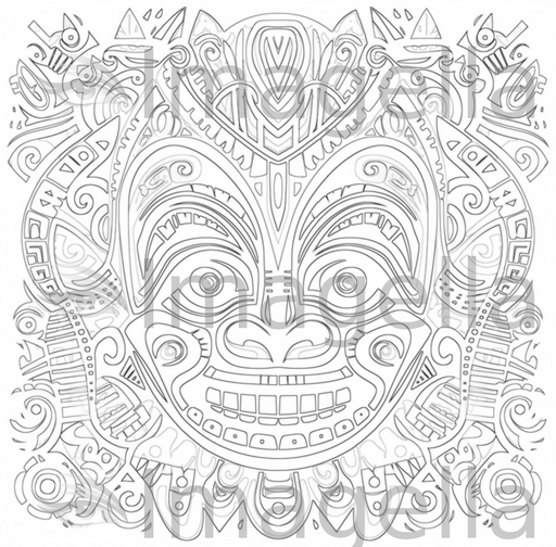 Polynesian tattoo
