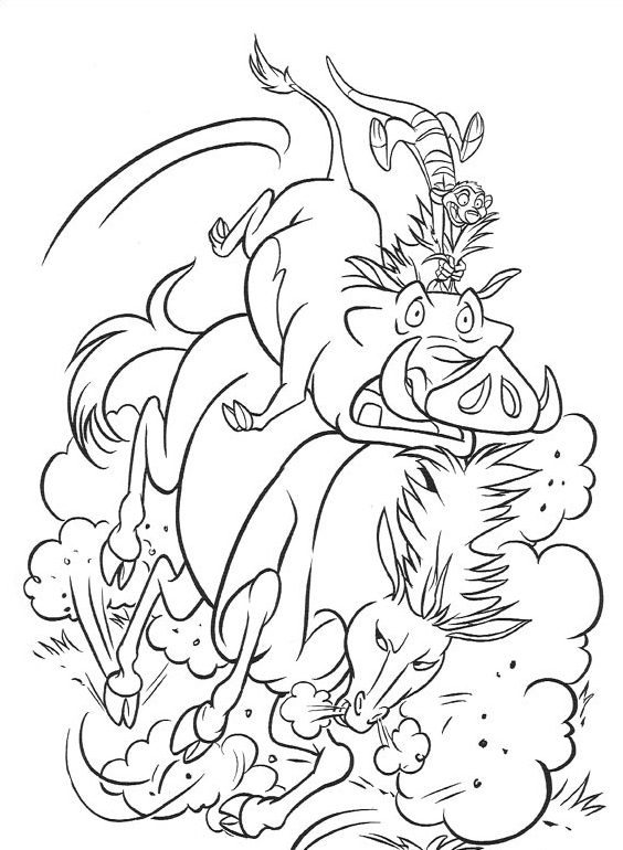 The lion king coloring pages printable