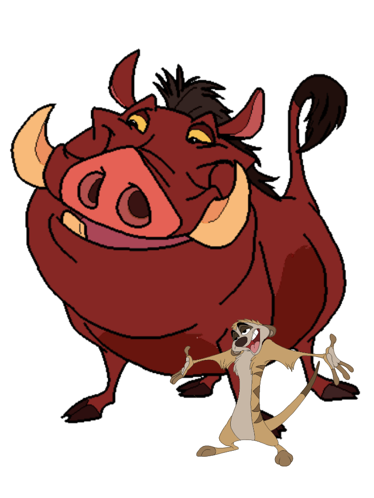 Mlp disney chronicles timon and pumbaa by lionadventuresart on