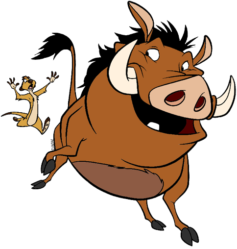 Timon and pumbaa clip art images disney clip art galore
