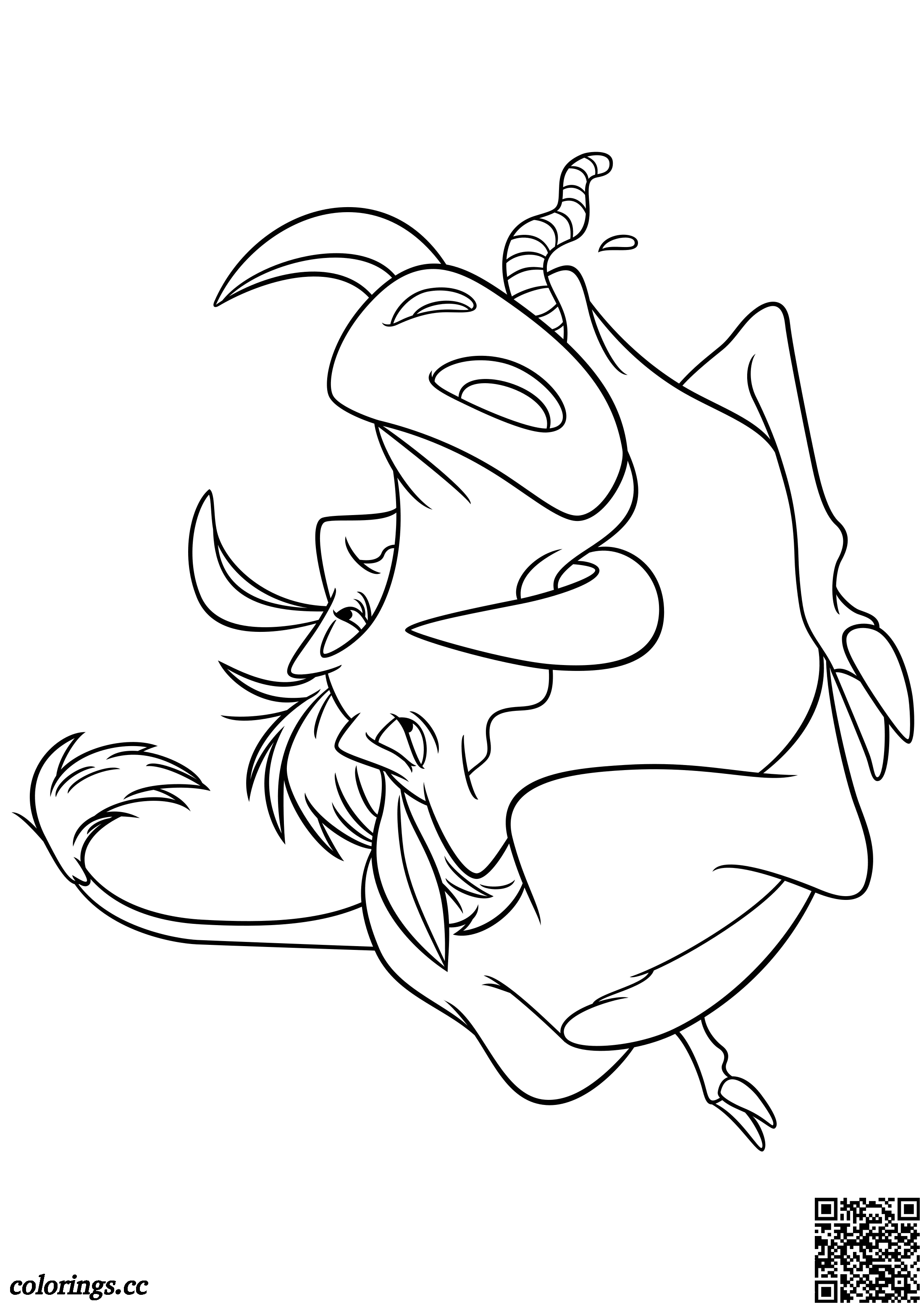 Pumbaa eats a worm coloring pages the lion king coloring pages
