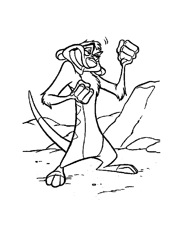 Coloring page the lion king animation movies â printable coloring pages