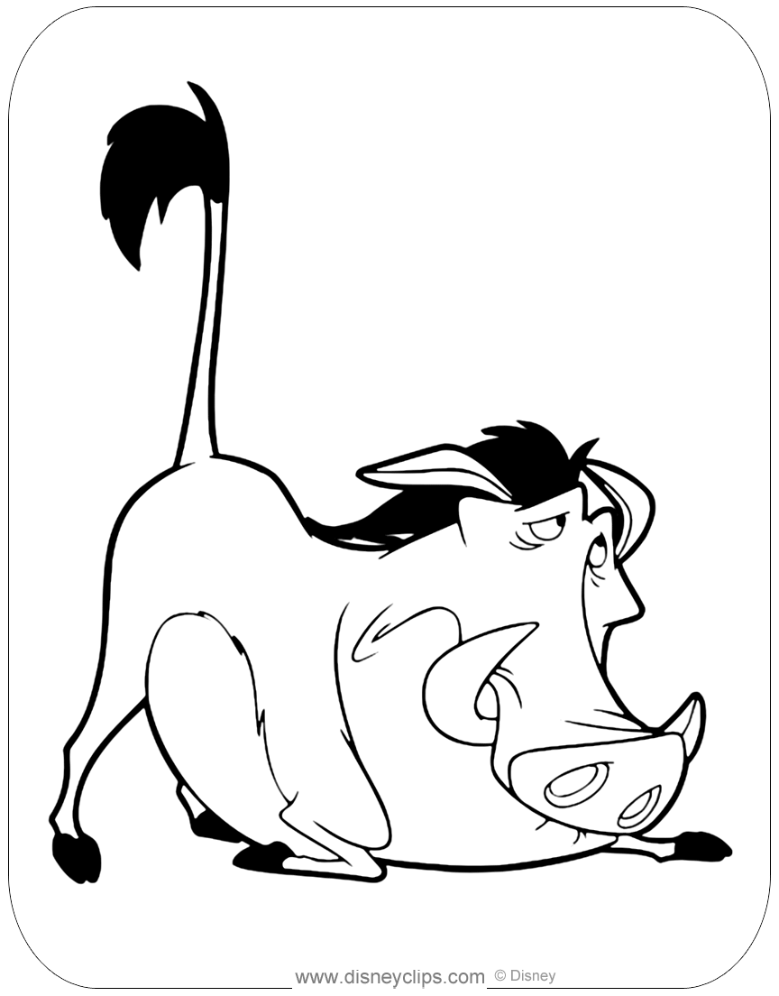 The lion king coloring pages
