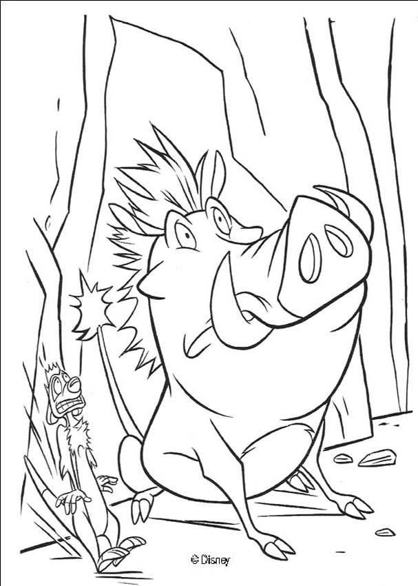 The lion king coloring pages