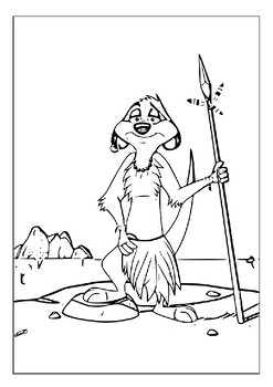 Timon and pumbaa coloring sheets dive into a whimsical adventure pages