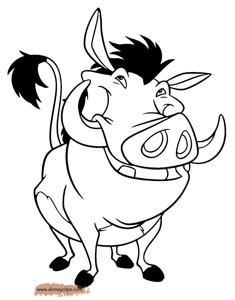 The lion king coloring pages