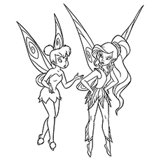 Top free printable tinkerbell coloring pages online