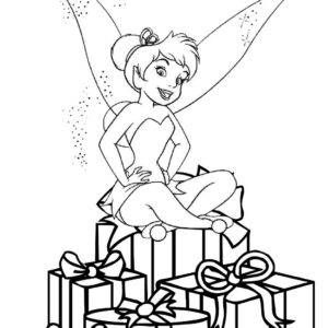 Tinkerbell coloring pages printable for free download
