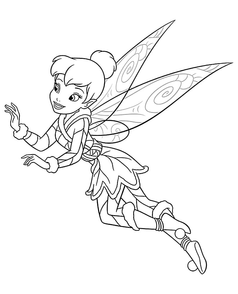 Tinkerbell coloring pages disney fairies for girls wonder day â coloring pages for children and adults