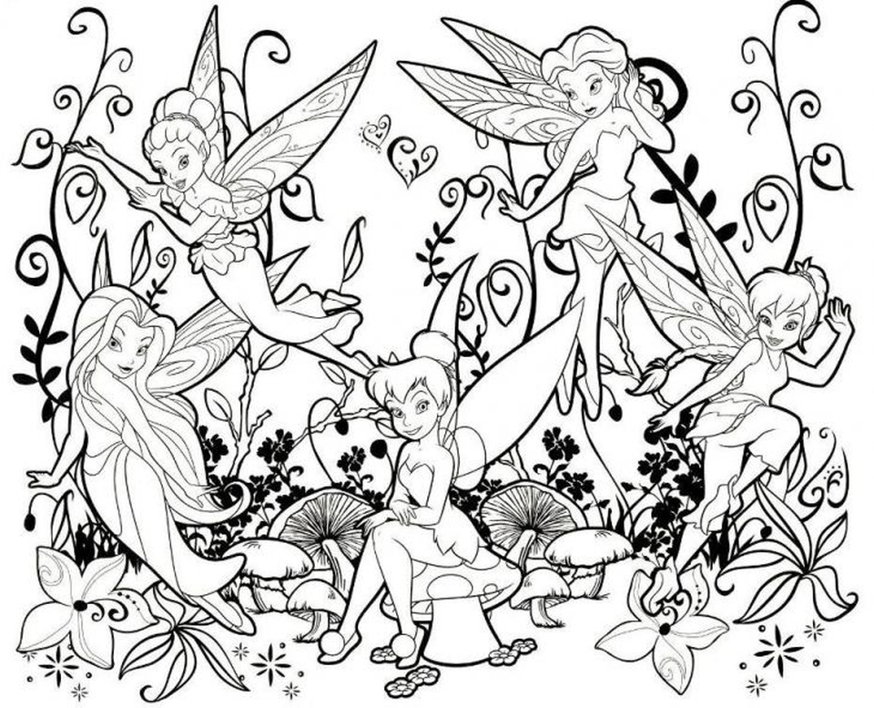 Get this tinkerbell fairy coloring pages to print out