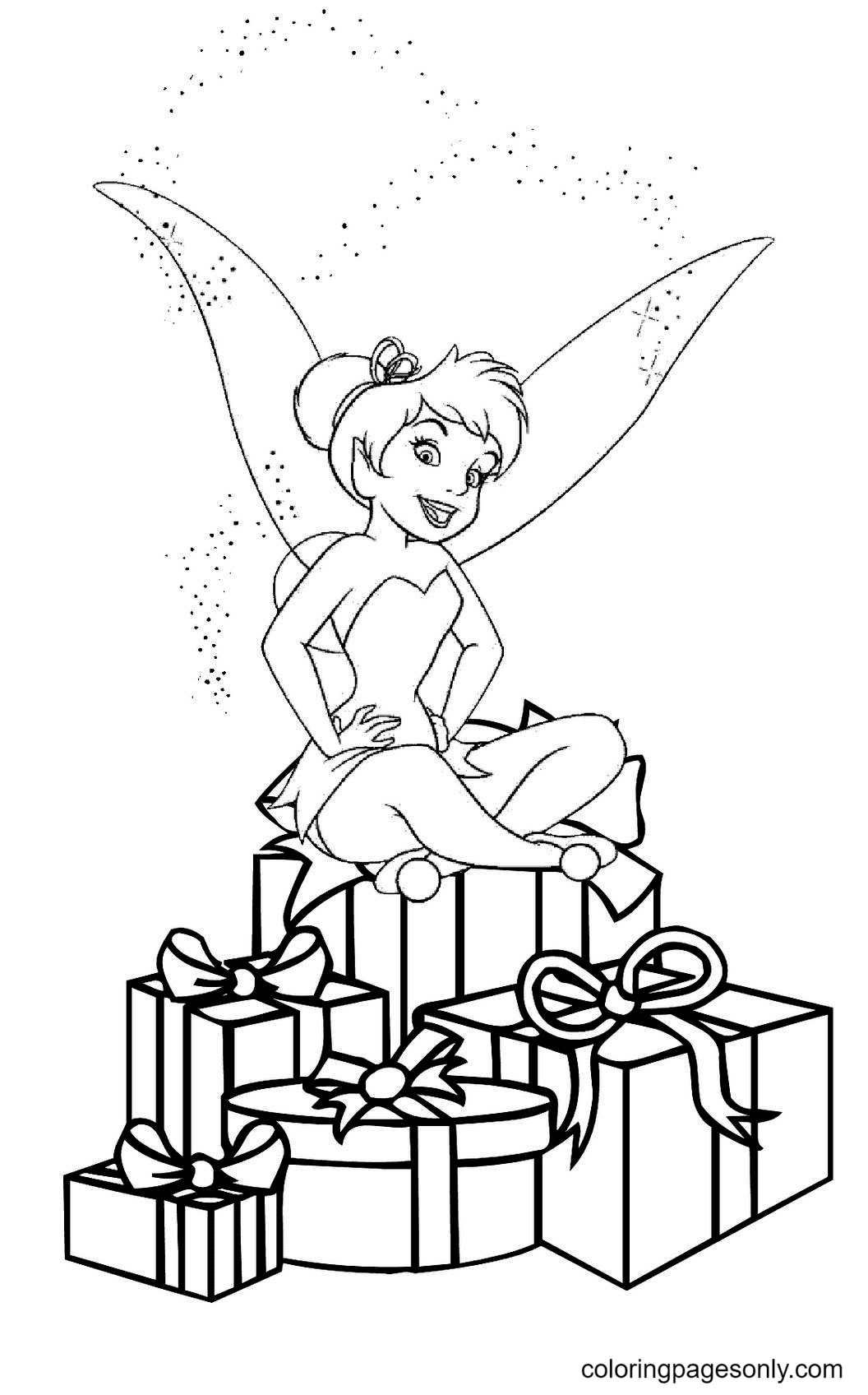 Tinkerbell coloring pages printable for free download