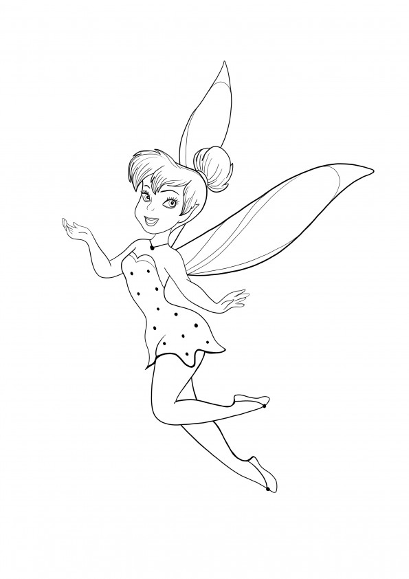 Disney fairies coloring pages