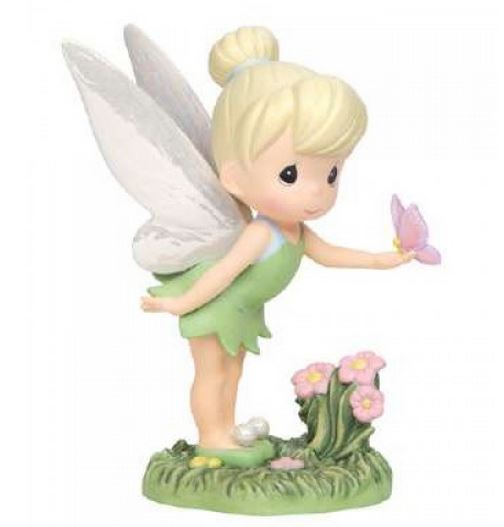 Precious moments disney wings of wonder tinker bell fairy porcelain figurine