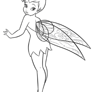 Tinkerbell coloring pages printable for free download