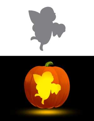 Free printable fantasy and science fiction pumpkin stencils page