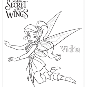 Tinker bell coloring pages printable for free download