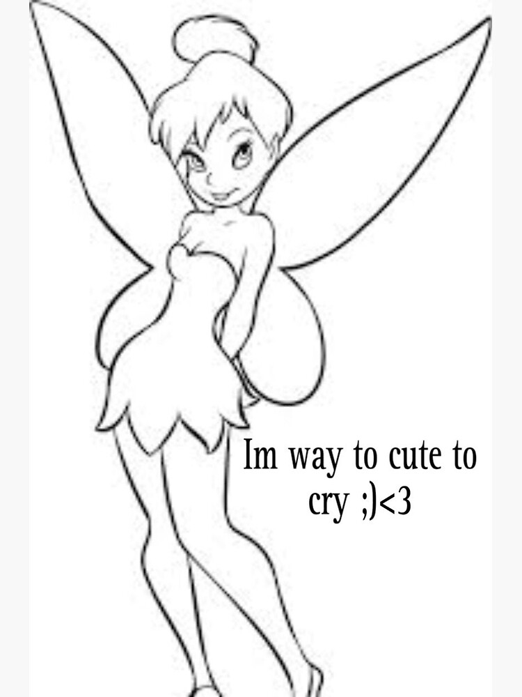 Tinkerbell art print for sale by desaretalleshaj