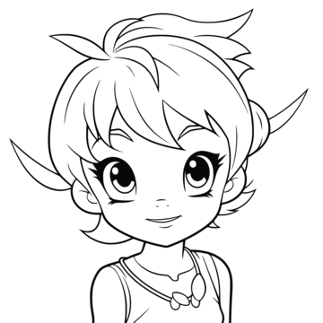 Tinkerbell drawing png transparent images free download vector files