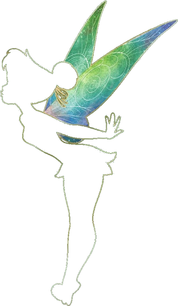Silueta tinkerbell clipart clipart clipart