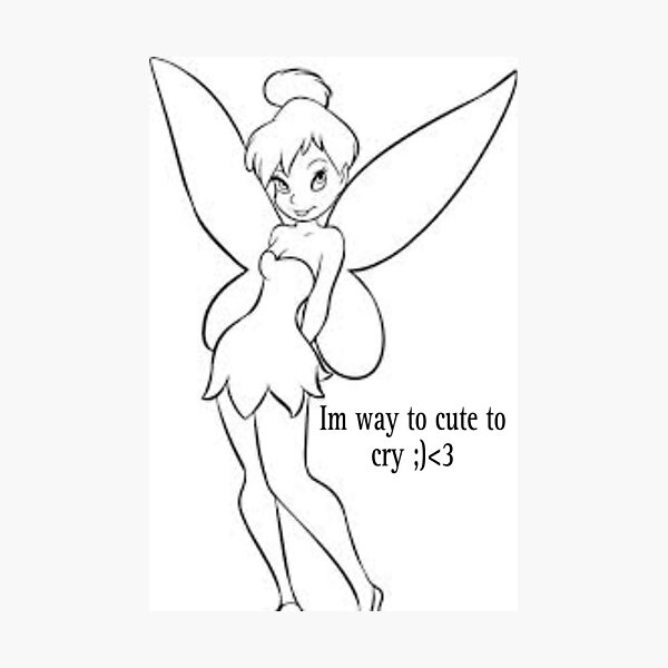 Tinkerbell photographic print for sale by desaretalleshaj