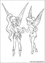Tinkerbell coloring pages on coloring