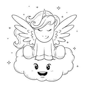 Page tinkerbell coloring page vectors illustrations for free download