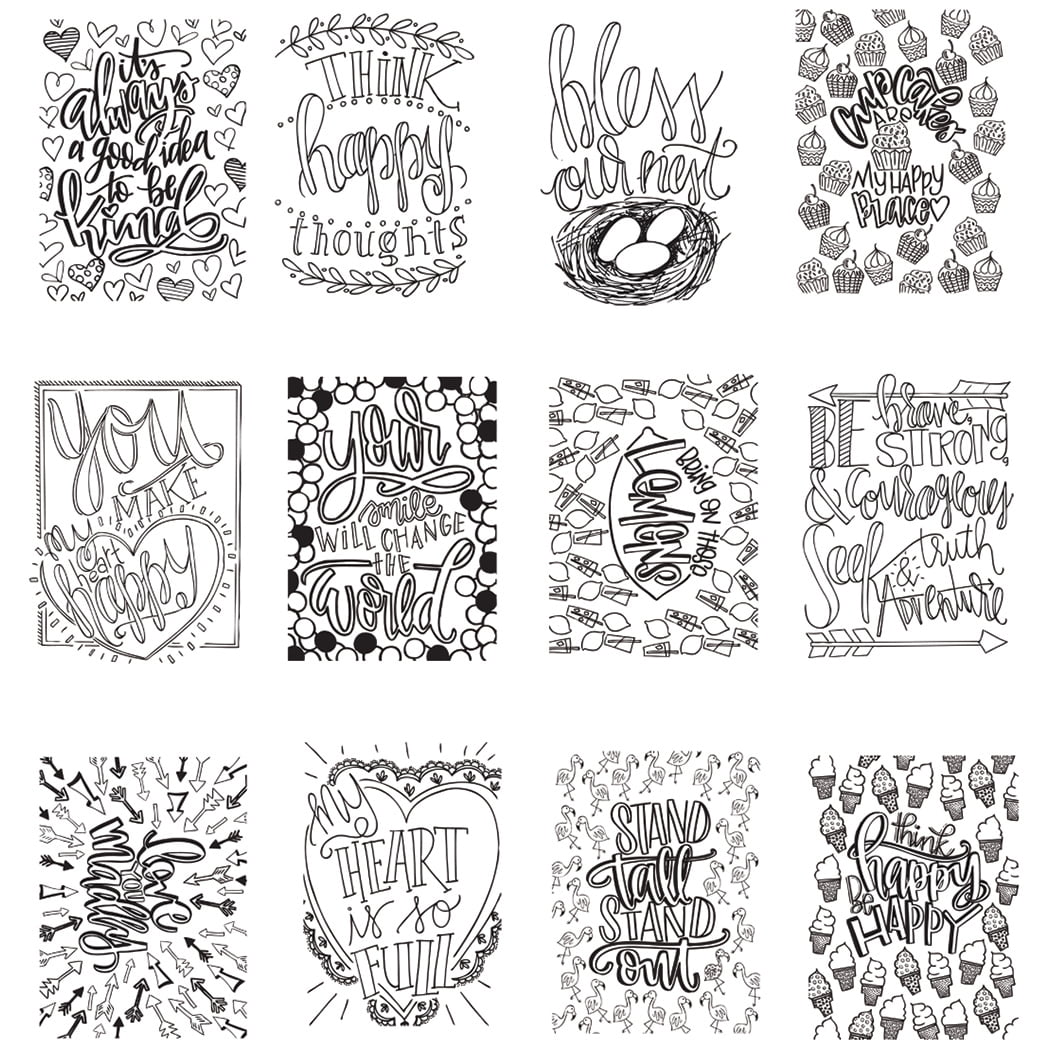 Artplay watercolor paper mini coloring book x pages
