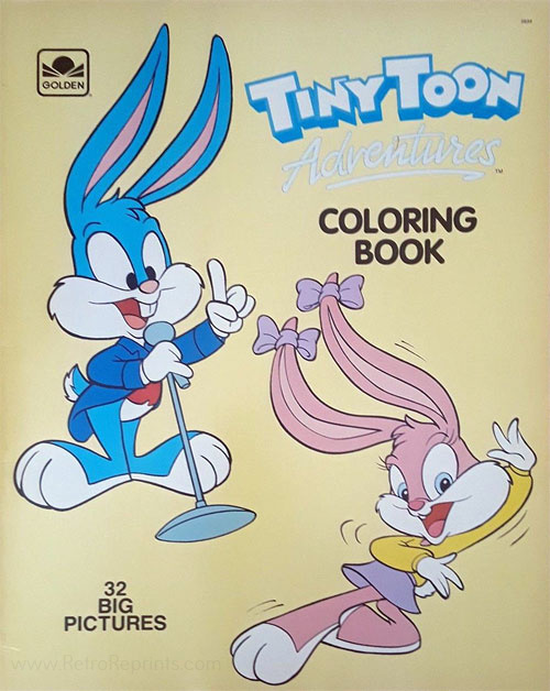 Tiny toon adventures coloring book coloring books at retro reprints
