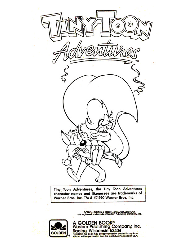 An old tiny toons coloring book freakin awesome network forums