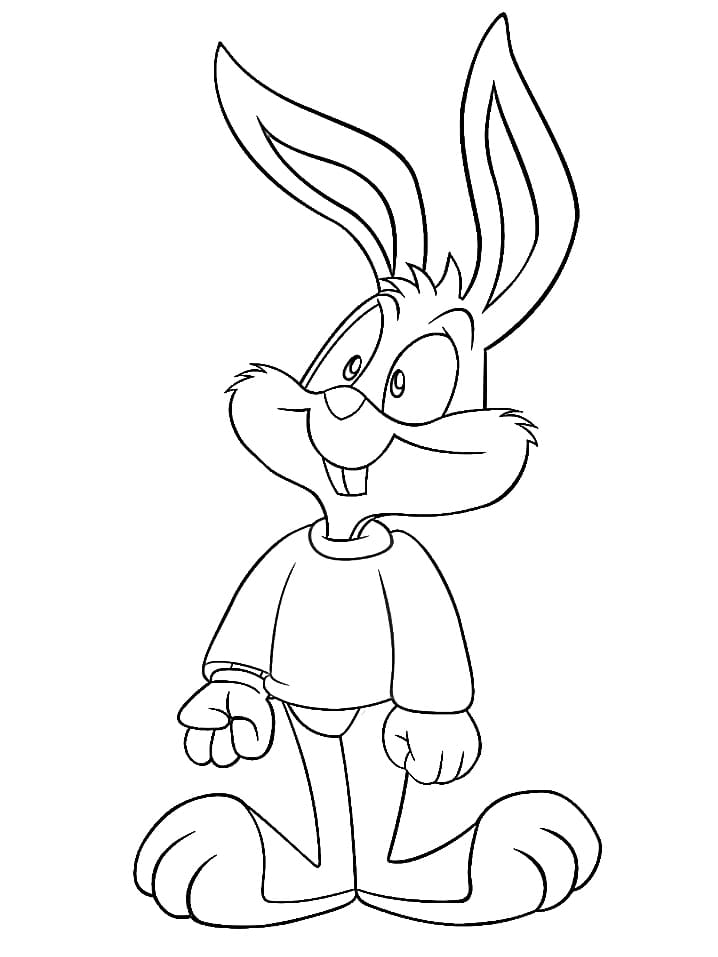 Tiny toon adventures coloring book printable and online