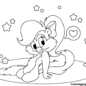 Fifi la fume coloring pages printable for free download