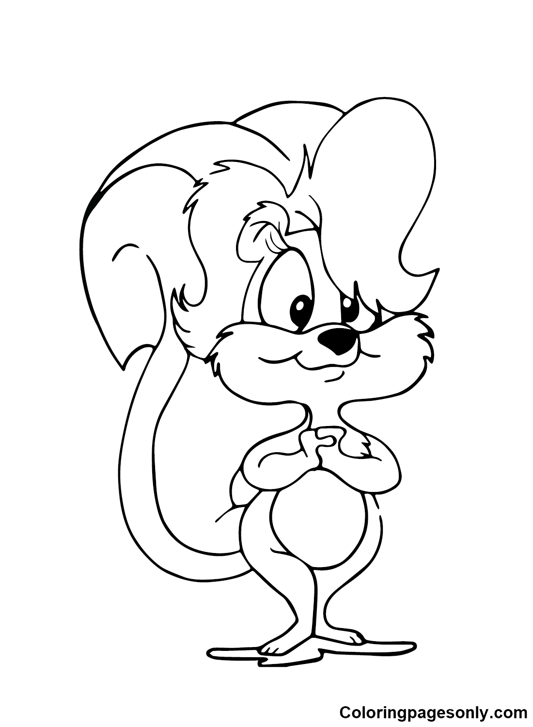 Fifi la fume coloring pages printable for free download