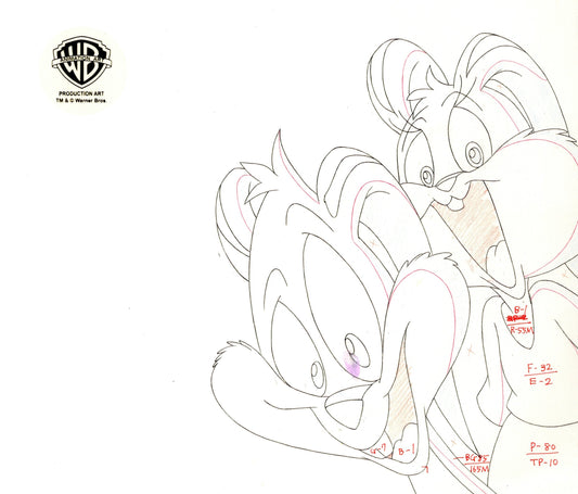 Tiny toon adventures original production art â page â clampett studio