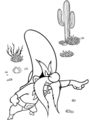 Looney tunes coloring pages free coloring pages