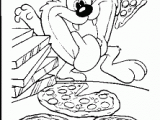 Best tiny toon coloring pages for kids