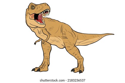 T rex vector art graphics