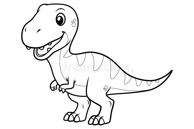 Little tyrannosaurus rex with bunny ears and easter eggs cute t