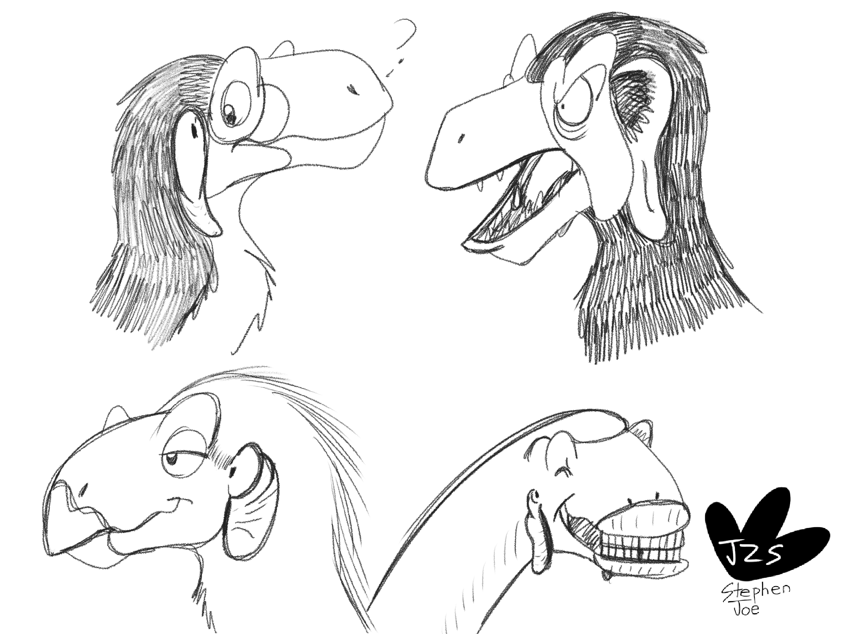 Dinosaurs with ear lopes by dinobirdman on