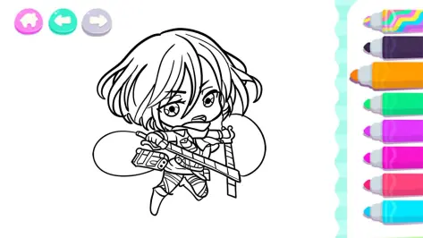 Download attack on titan coloring book android on pc