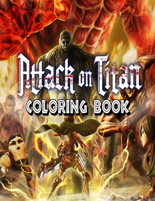 Attack on titan coloring book premium coloring pages for kids and adults a great addition to any attack on titan collection great gift for a ao paperback penguin bookshop